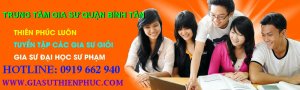 Dạy Kèm Tại Nhà Quận Bình Tân - Gia Sư Giỏi, Uy Tín