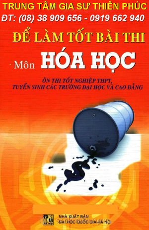 Luyện Thi Đại Học Môn Hóa