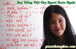 Dạy Tiếng Việt Cho Người Nước Ngoài